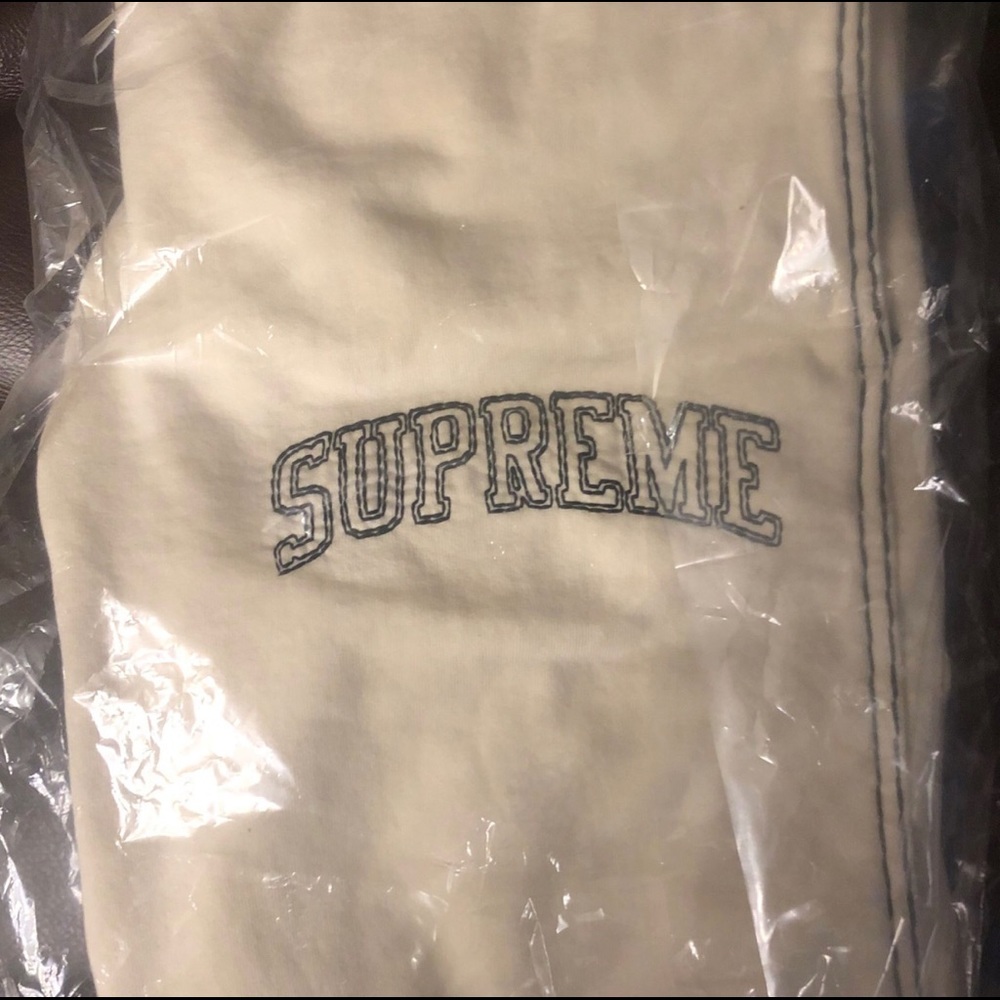 Supreme big stitch sweatpants